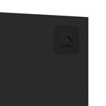 vidaXL Miroir mural avec lumières LED 40x100 cm verre rectangulaire