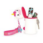 Legami MKAW0003 - Porte-monnaie porte-clés Unicorn - Mini Kawaii