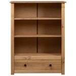 vidaXL Bibliothèque 80x35x110 cm Bois de pin massif Assortiment Panama