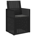 vidaXL Chaises de jardin salle à manger 2 Pièces Anthracite PP
