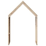 vidaXL Toit de lit pour enfants 55x84x132 cm bois de pin massif