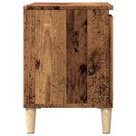 vidaXL Meuble TV vieux bois 102x35x50 cm bois d'ingénierie
