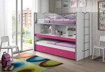 BONNY Compact80 Lits superposés 2 couchages Fuchsia