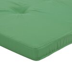 vidaXL Coussins de chaise longue lot de 2 vert tissu oxford
