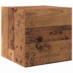 vidaXL Meuble TV 6 Pièces Marron 200 x 30 x 30 cm Bois d'ingénierie