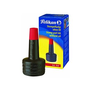Flacon 28 ml Encre à tampon 4K Rouge PELIKAN