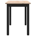 vidaXL banc Naturel 80 x 35 x 45 cm Bois de pin massif