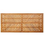 vidaXL Ensemble de salle à manger pour jardin 9 Pièces Marron