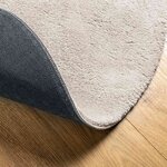 vidaXL Tapis de surface HUARTE Couleur sable 100 x 200 cm Polyester