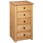 vidaXL Buffet 46x40x89 cm Pin Gamme Panama