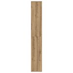 vidaXL Étagère séparatrice de pièce chêne artisanal 67x25x161 5 cm