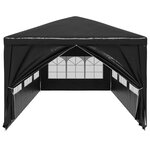 vidaXL Tente de réception 3x9 m Anthracite