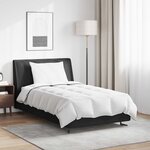 vidaXL Duvet d'hiver avec oreiller 2 Pièces Blanc Plume de canard
