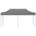 vidaXL Tente de fête Anthracite 291 x 580 x 315 cm Tissu Oxford