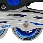 Street rider patins à roues alignées bleu 31-34