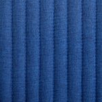 Vidaxl chaises à manger lot de 4 bleu tissu