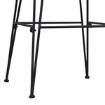 vidaXL Chaise de salle à manger 2 pc Rattan et Acier Naturel