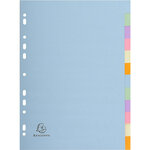Intercalaires - 21 X 29 7 Cm - 12 Positions - Exacompta