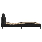 vidaXL Cadre de lit sans matelas noir 90x190 cm velours