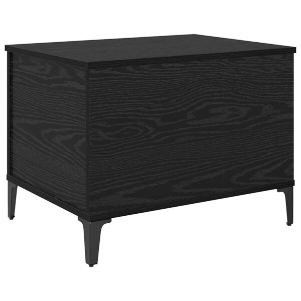 vidaXL Table basse Chêne noir 60 x 44 5 x 45 cm Bois d'ingénierie