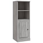 vidaXL Buffet haut sonoma gris 36x35 5x103 5 cm bois d'ingénierie