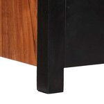 vidaXL Meuble de rangement multimédia Marron Bois d'acacia massif