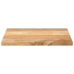 vidaXL Dessus de table 60x50x3 8 cm rectangulaire bois massif manguier