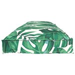 vidaXL Coussin Feuille Motif feuille 150 x 40 x 8 cm Tissu Oxford