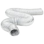 vidaXL Conduit de ventilation aluminium 6 m Ø15 cm