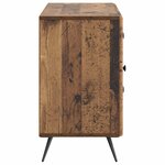 vidaXL Buffet Bois ancien 89 x 34 5 x 60 cm Bois d'ingénierie
