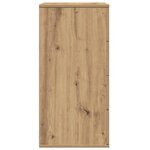 vidaXL Buffet chêne artisanal 60 x 39 x 80 cm Bois d'ingénierie