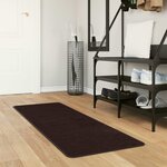 vidaXL Coureur de Tapis MARSA Anthracite 50 x 100 cm Polyester et PVC