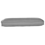 vidaXL Coussin pour assise / dossier de palette Gris 120 x 50 x 12 cm