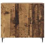vidaXL Buffet Bois ancien 89 x 34 5 x 80 cm Bois d'ingénierie