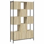 vidaXL Bibliothèque chêne sonoma 102x28x172 cm bois d'ingénierie