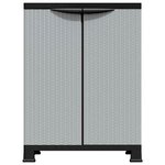 vidaXL Armoire en plastique 68x39x92 cm Design de rotin