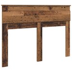 vidaXL Tête de lit Bois Ancien 140 cm Bois d'ingénierie