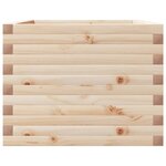 vidaXL Jardinière 110x60x46 cm bois de pin massif