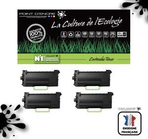 TN3610XXL - 4 X Noir - Grande capacité
