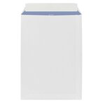 Boîte de 250 pochettes administratives blanches 229 x 324 mm format c4 avec bande protectrice - sans fenêtre - maxiburo