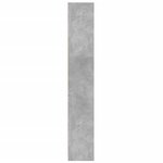 vidaXL Bibliothèque gris béton 57x28 5x174 cm bois d'ingénierie