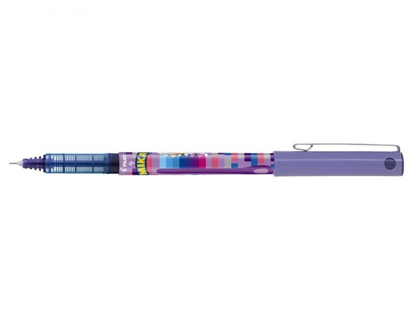 Roller Hi-TecPoint V5 Encre liquide Pte Fine MIKA EDITION LIMITEE Violet PILOT