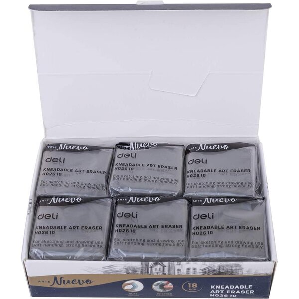 Arte Nuevo Gomme modelable extra souple x 18 DELI