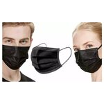 Masque Pharmea type I - coloris noir - boîte de 50 masques