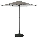 vidaXL Parasol de jardin 230 x 230 cm Polyester Rectangulaire