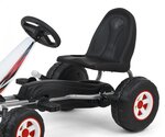 Kart à pédales Viper blanc