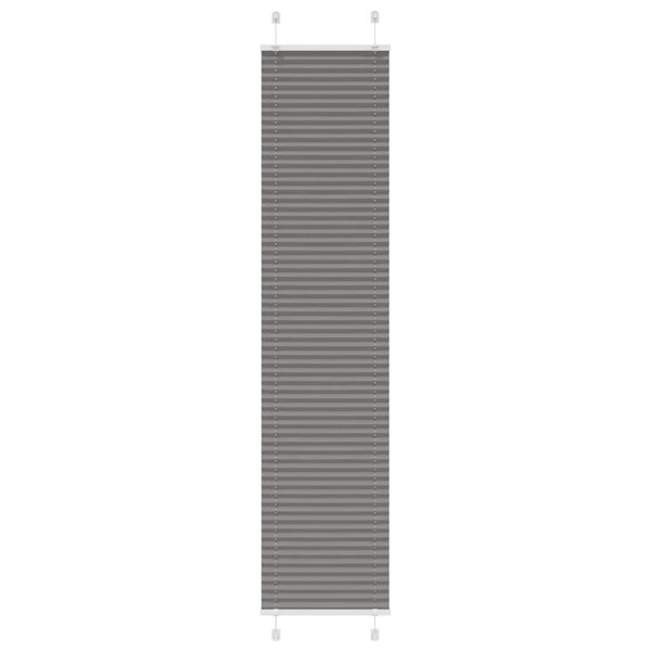 vidaXL Store plissé anthracite 45x200 cm largeur du tissu 44 4 cm