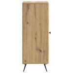 vidaXL Buffet Chêne artisanal 33 x 34 5 x 90 cm Bois d'ingénierie