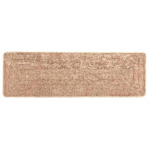 vidaXL Coureur de Tapis MARSA Jaune 80 x 250 cm Polyester et PVC