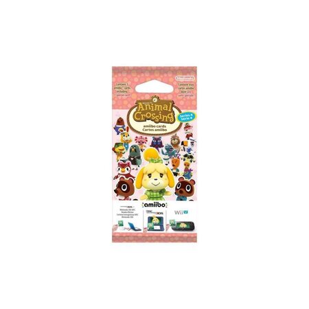 Paquet de 3 cartes  animal crossing série 4